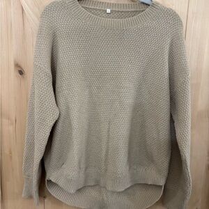 Cozy Tan Women's Sweater